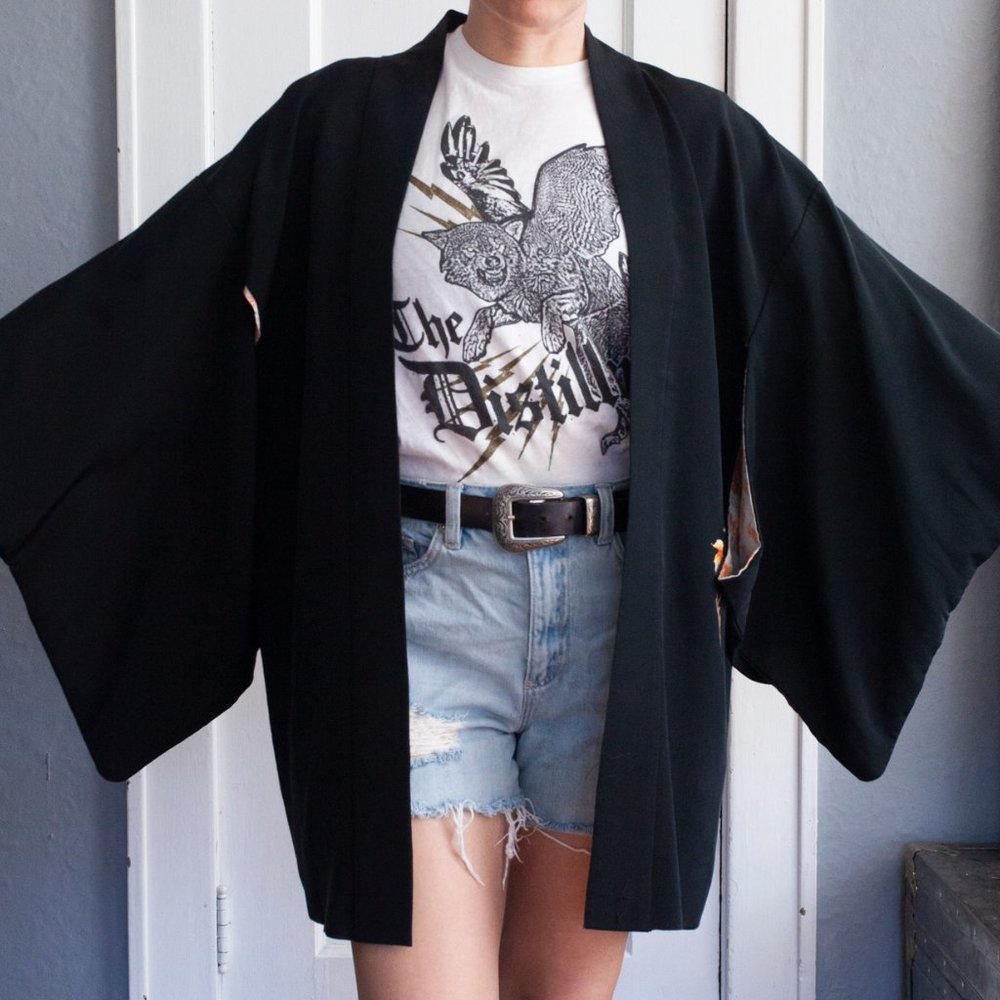 Vintage Haori Kimono Jacket - Picture 6 of 7